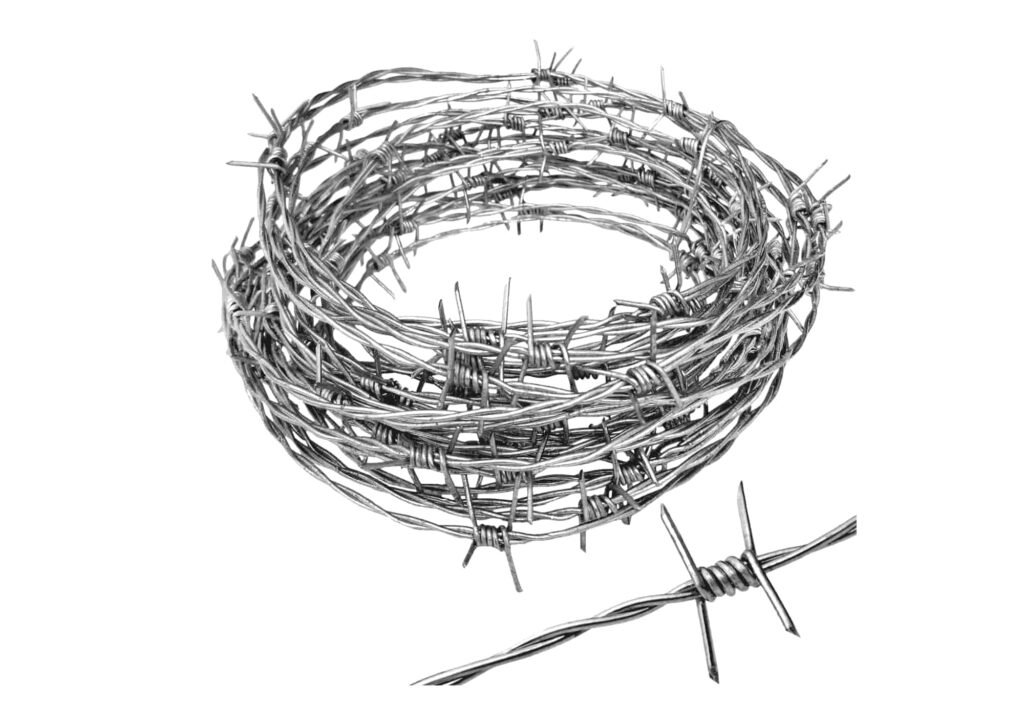 Fil barbelé galvanisé PROMASTEEL pour protection et sécurité des terrains l Promasteel.com